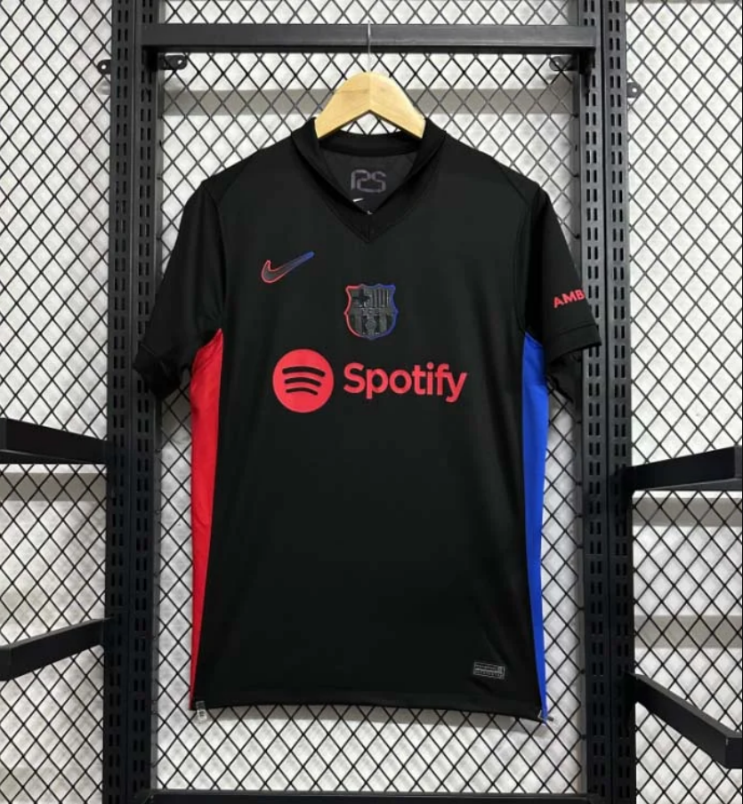 FC Barcelona 24-25 New Away Black Kit - Fan Version