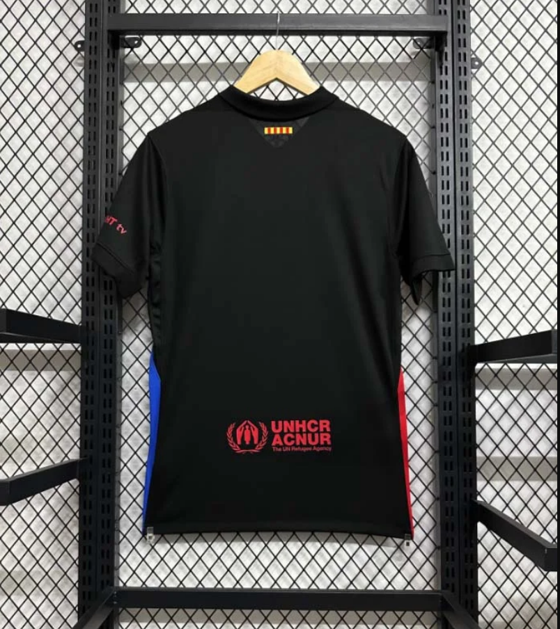 FC Barcelona 24-25 New Away Black Kit - Fan Version