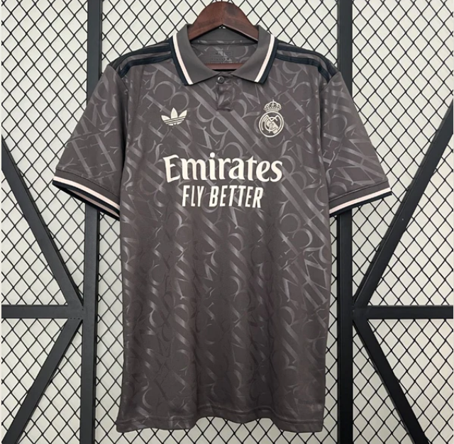 Real Madrid New Third Kit Black 2024/25 Fan Version