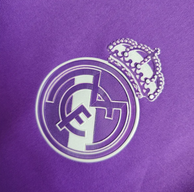Retro Real Madrid 16-17 Away Jersey - Champions League Final Version