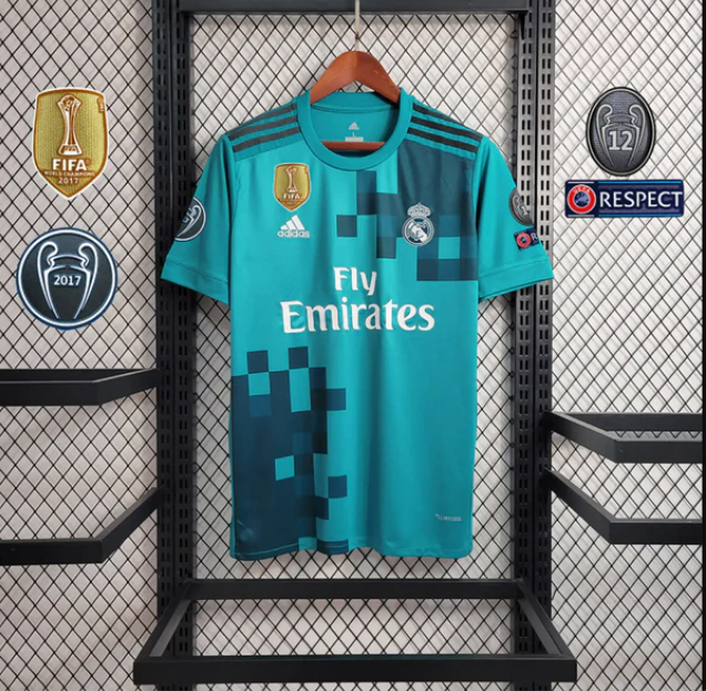 Retro Real Madrid 17-18 Retro Third Jersey Ronaldo