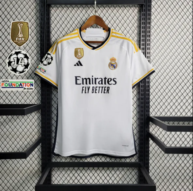 Real Madrid 23-24 Home Stadium Jersey - Fans Version