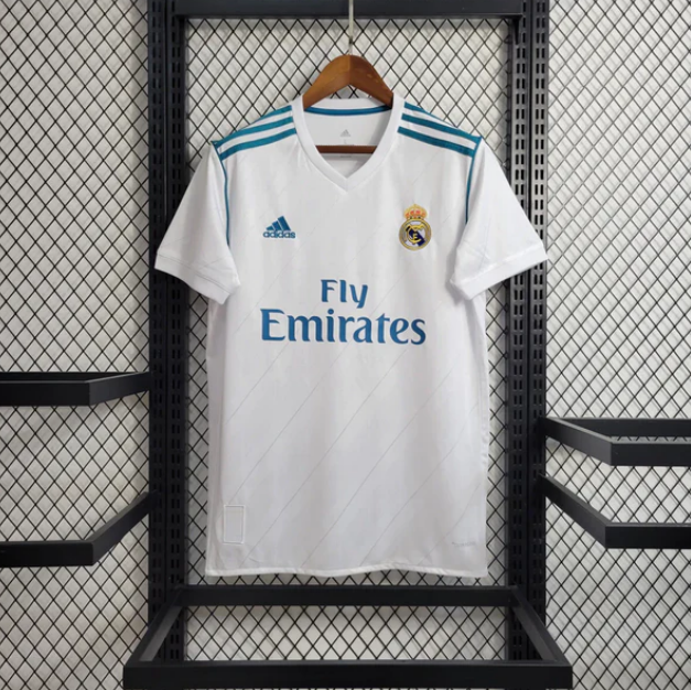 Real Madrid 17/18 Home Shirt Retro