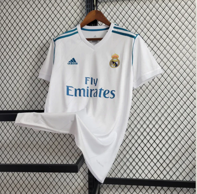 Real Madrid 17/18 Home Shirt Retro