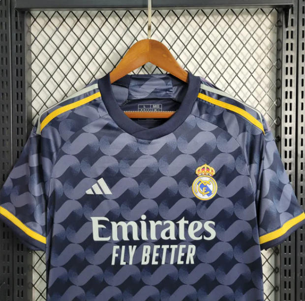 Real Madrid 23/24 Away Blue Jersey - Fans Version