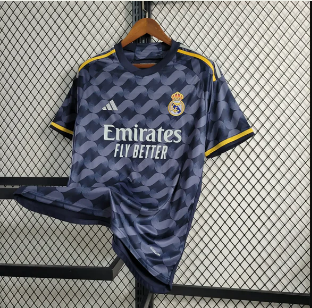 Real Madrid 23/24 Away Blue Jersey - Fans Version