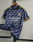Real Madrid 23/24 Away Blue Jersey - Fans Version