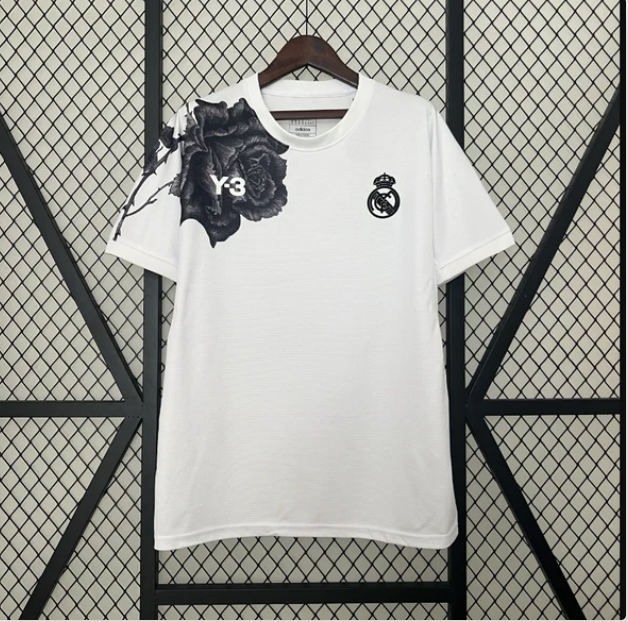 Real Madrid 23-24 Y3 White Special Edition Jersey Fan Version