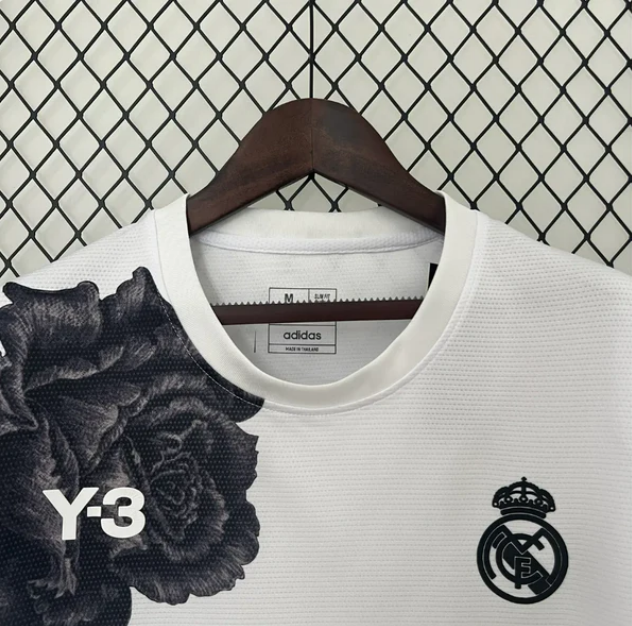 Real Madrid 23-24 Y3 White Special Edition Jersey Fan Version