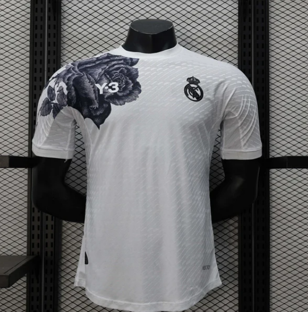 2024/2025 Player Version Real Madrid Y-3 Special Edition White Football Shirt