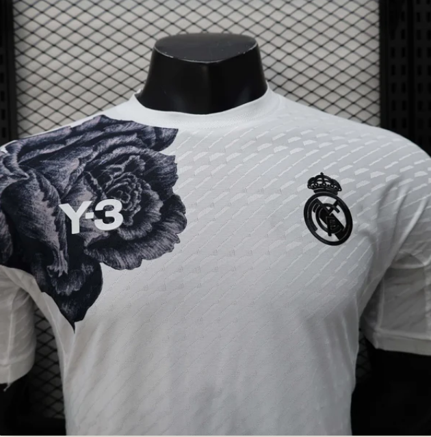 2024/2025 Player Version Real Madrid Y-3 Special Edition White Football Shirt
