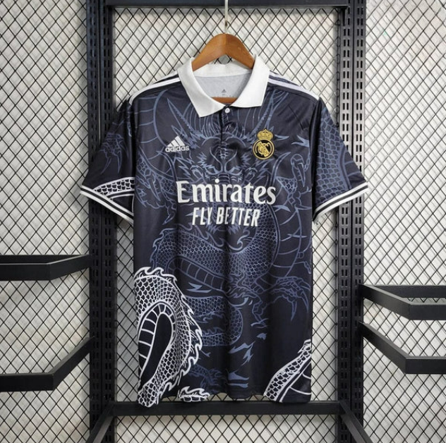 REAL MADRID 23/24 SPECIAL "BLACK DRAGON" JERSEY Fan Version