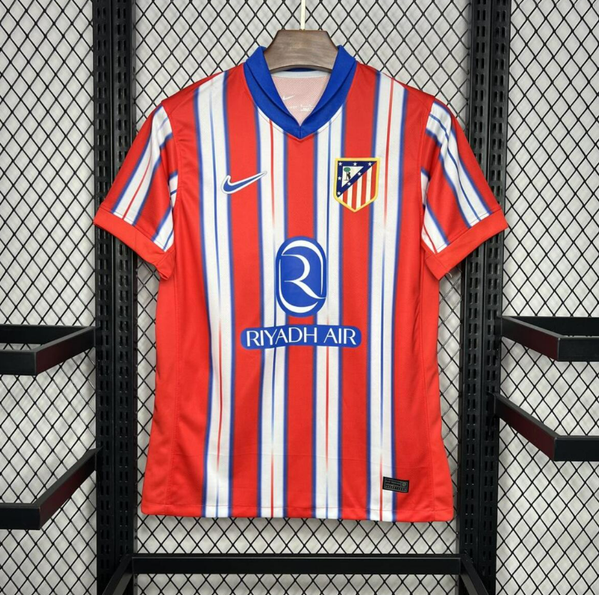 2024/2025 Soccer Jersey Atletico Madrid Home- Fan version