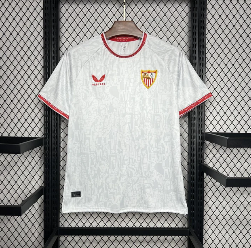 FC Sevilla 2024/25 Home Jersey - Fam Version