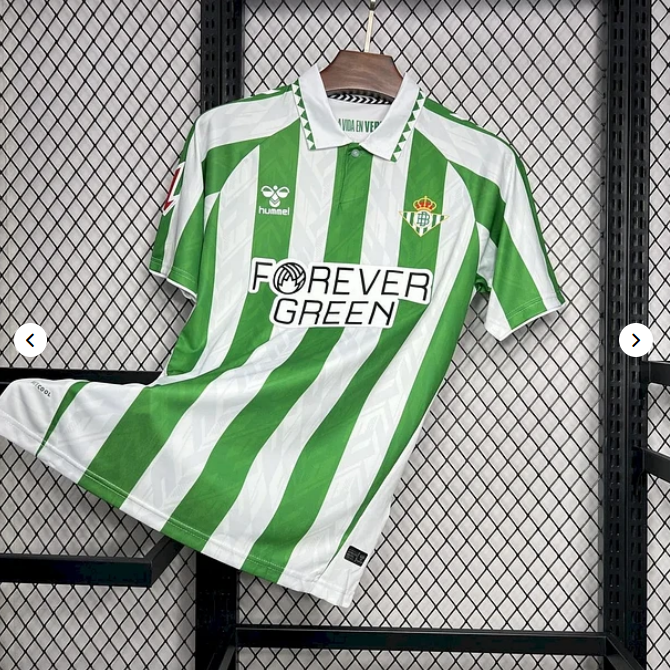 Real Betis 24/25 Home Jersey (FAN VERSION)