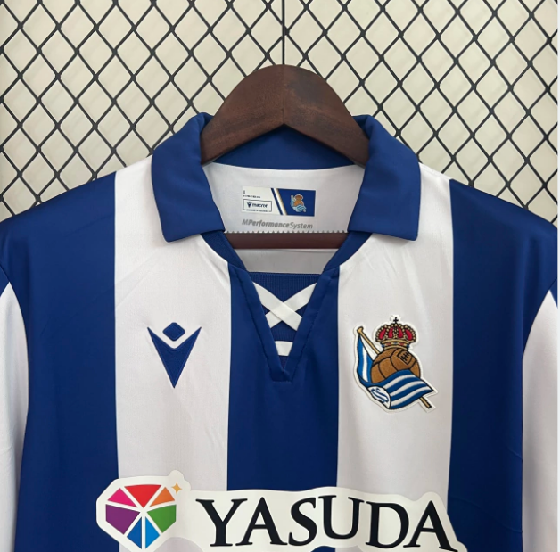 REAL SOCIEDAD HOME SHIRT 24/25 - Fan Version