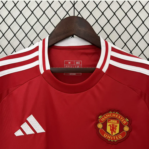 Manchester United 24-25 Home Stadium Jersey - Fans Version
