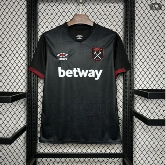 West Ham United Away Jersey 24/25 Football Kit - Fan Version