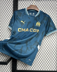 Olympique de Marseille 2024/2025 Away Jersey - Fan Version