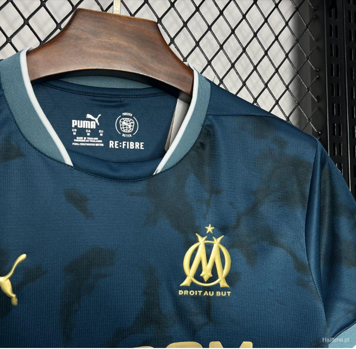 Olympique de Marseille 2024/2025 Away Jersey - Fan Version