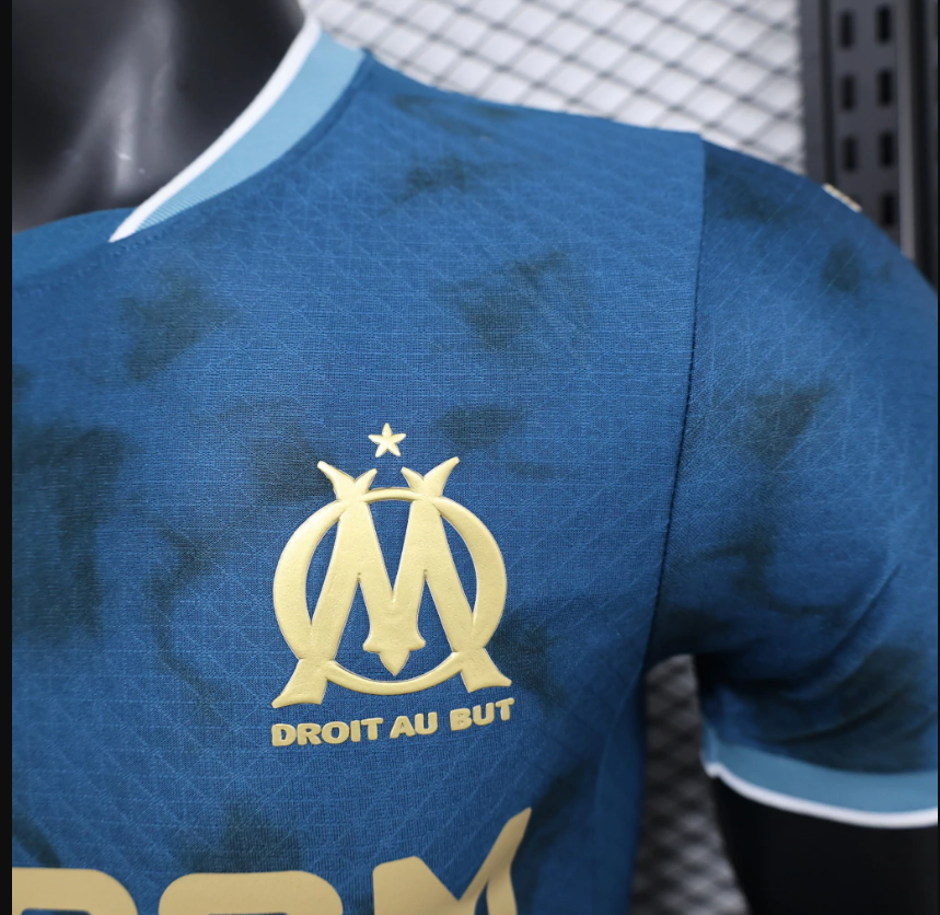 Olympique de Marseille 2024/2025 Away Jersey - Player Version