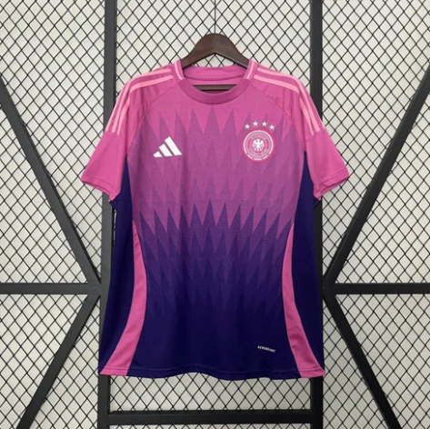 Germany 2024 Away Jersy Pink Fan Version