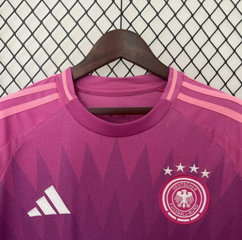 Germany 2024 Away Jersy Pink Fan Version