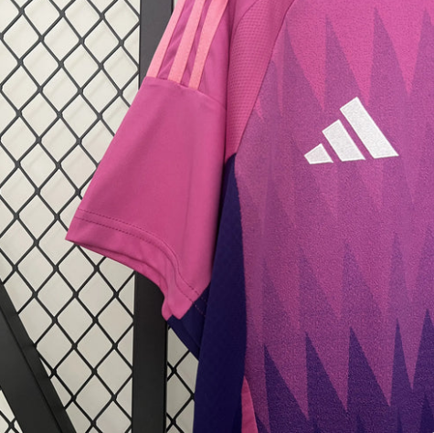 Germany 2024 Away Jersy Pink Fan Version