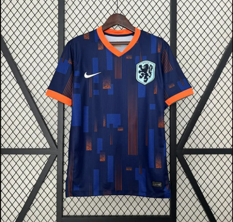 Netherlands 2024 Away Jersey - Fans Version Blue