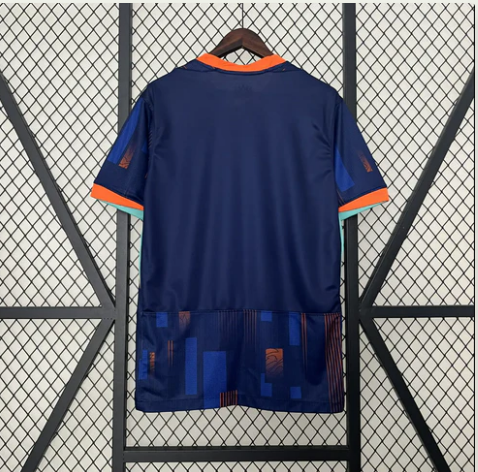 Netherlands 2024 Away Jersey - Fans Version Blue