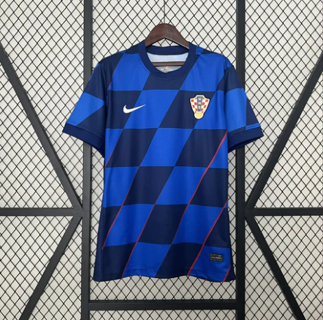 Croatia 2024 Away Stadium Jersey - Fans Version