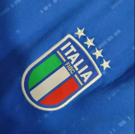 Italy 2024 Home Stadium Jersey - Fans Version
