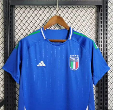 Italy 2024 Home Stadium Jersey - Fans Version