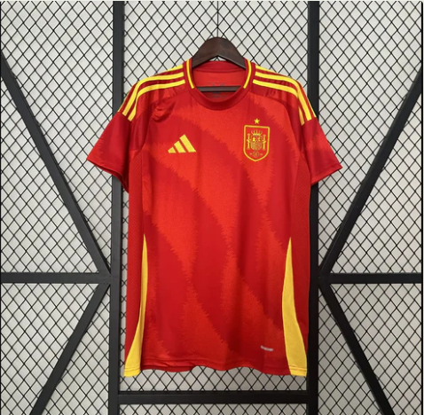 Spain 2024 Home Stadium Jersey - Fans Version