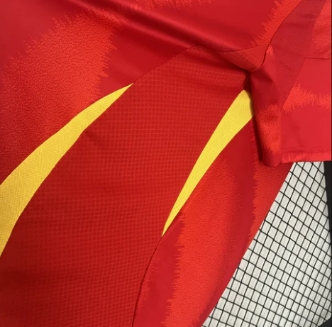 Spain 2024 Home Stadium Jersey - Fans Version