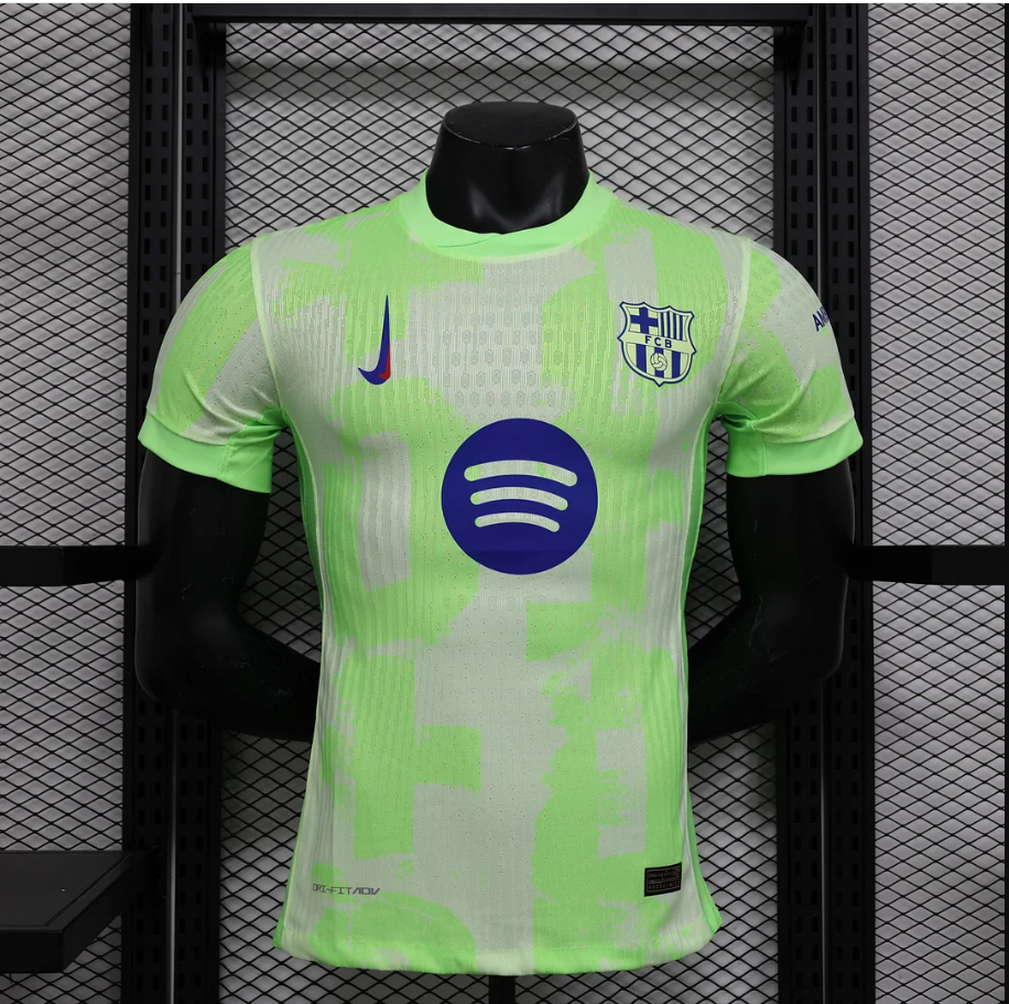 2024/2025 Barcelona Third Away Football Shirt Player Version