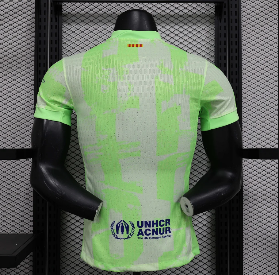 2024/2025 Barcelona Third Away Football Shirt Player Version