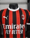 Player AC Milan Home Kit 24/25 Football Jersey - Player Version